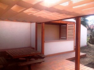 Terrasse, pergola et cuisine d'été